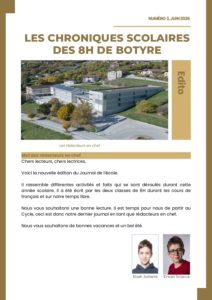 Journal 8H juin 26